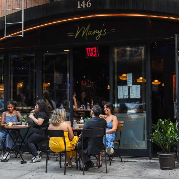 Couple singles mixer at Mary's