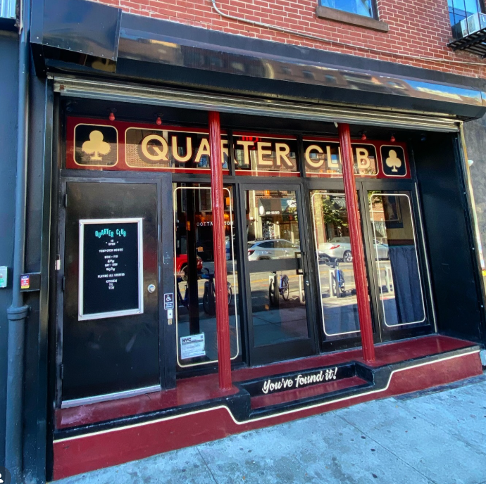 Couple singles mixer at Quarter Club