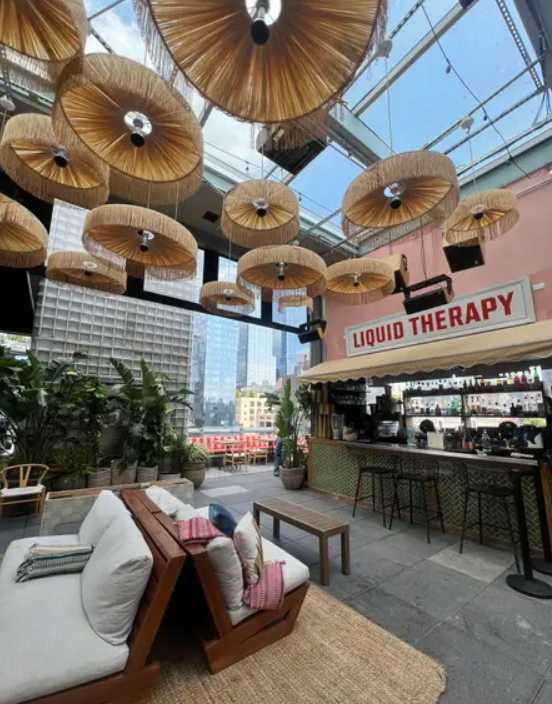 Couple singles mixer at Creature's Rooftop